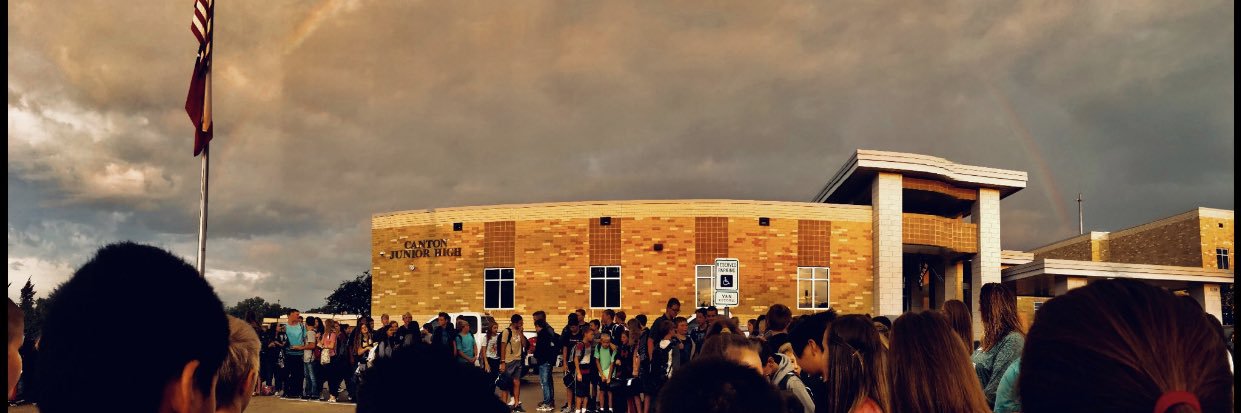 Canton Jr. High banner
