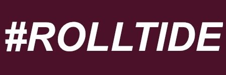 Picayune Maroon Tide banner