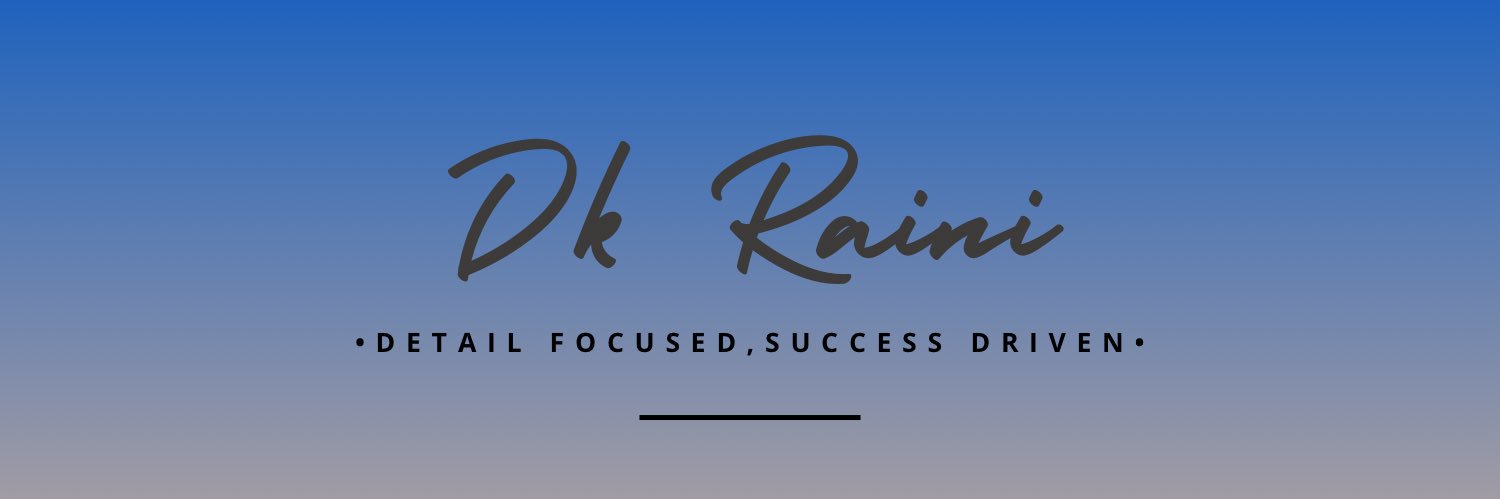 dk_raini's profile banner image