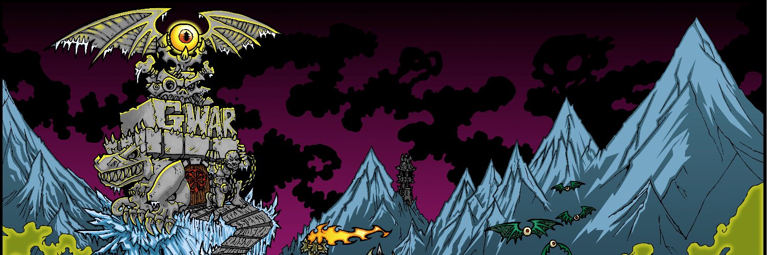 GWAR's banner