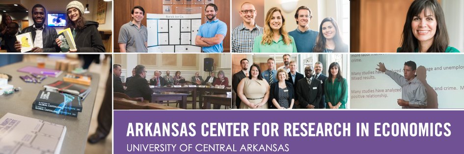Arkansas Center for Research in Economics ACRE banner