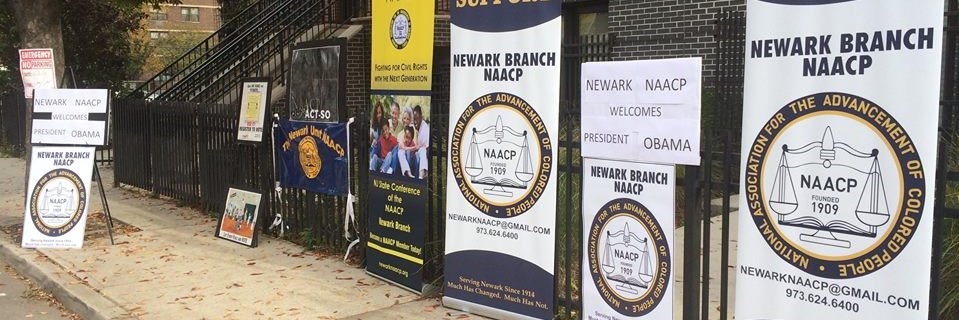 Newark Branch NAACP banner