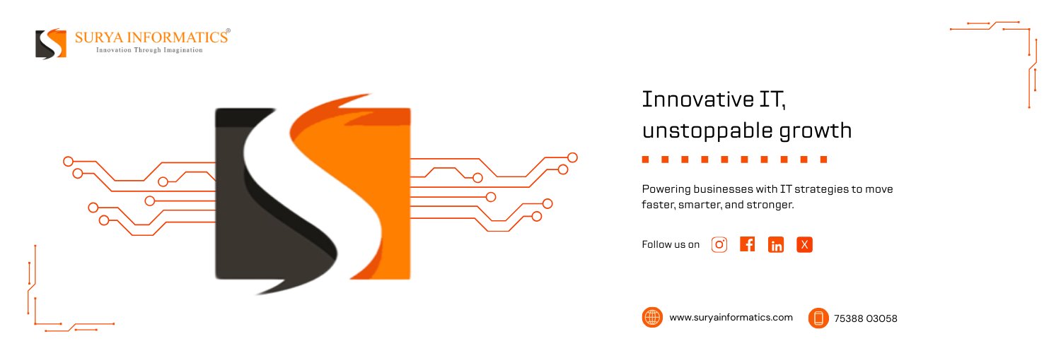 Surya Informatics Solutions Pvt. Ltd., banner