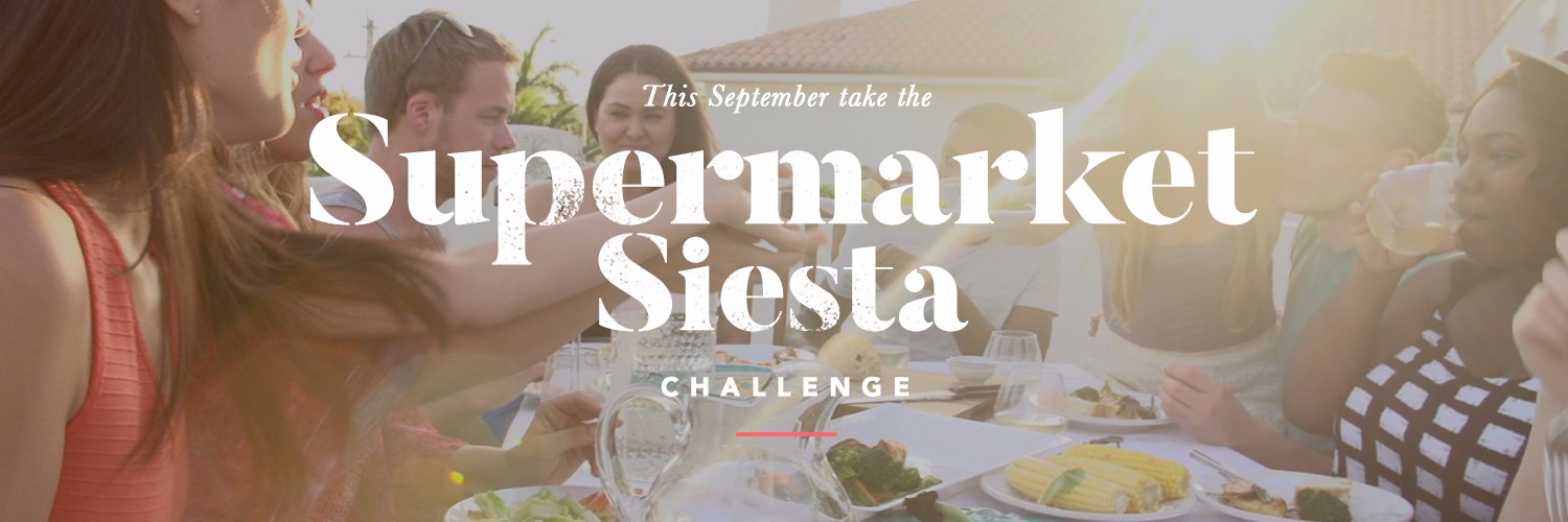 Supermarket Siesta banner