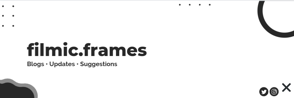 filmicframes's profile banner image