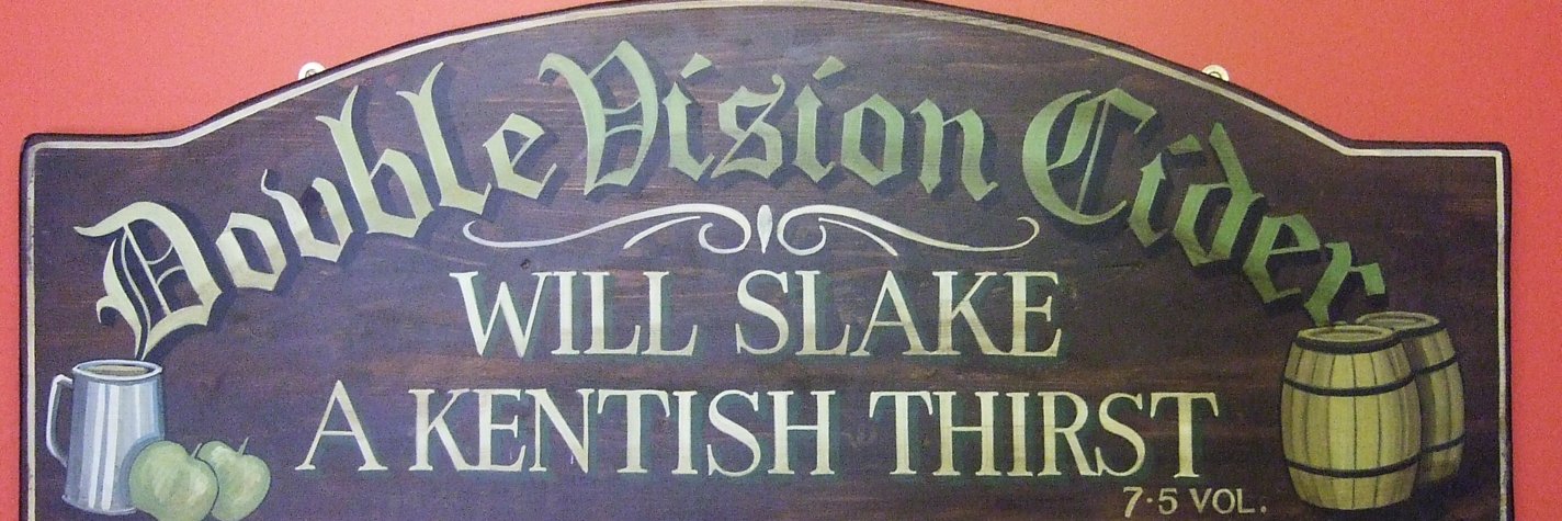 Double Vision Cider banner