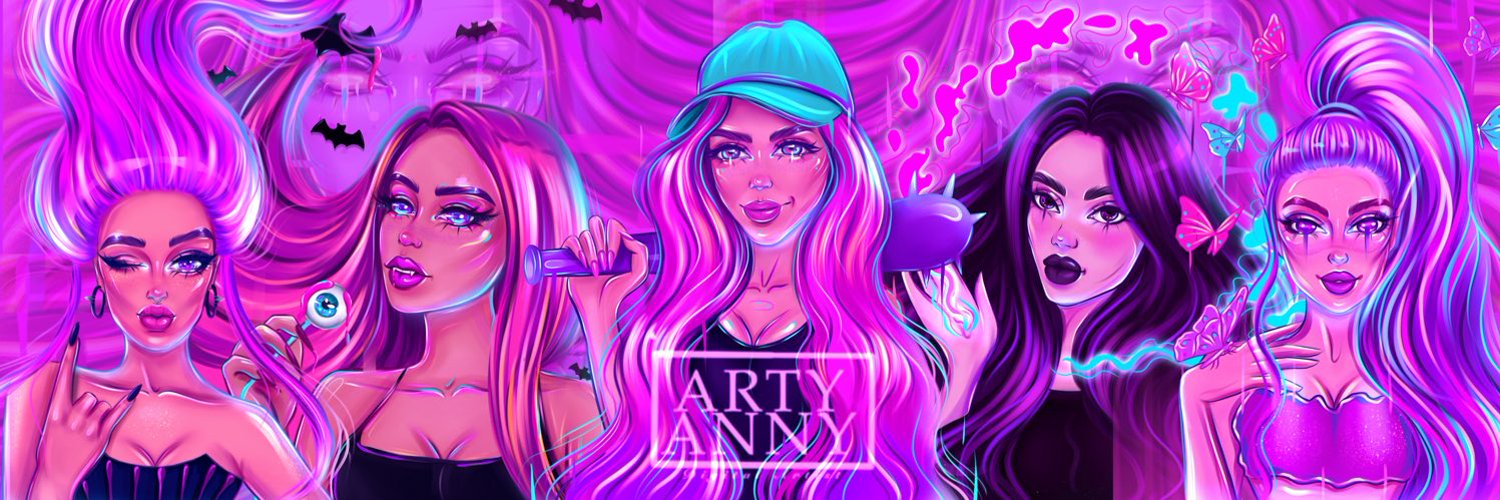 Anny 💜Purple Queen💜 Profile Banner