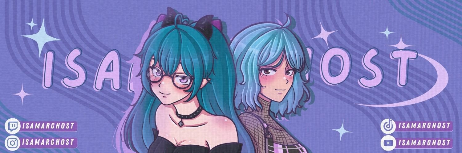 ♡ Twitch Isamarghost ♡ banner