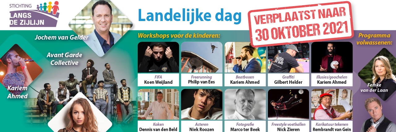 langs de zijlijn banner