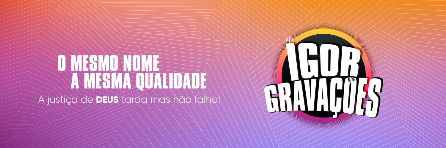 igorgravacoes's profile banner image