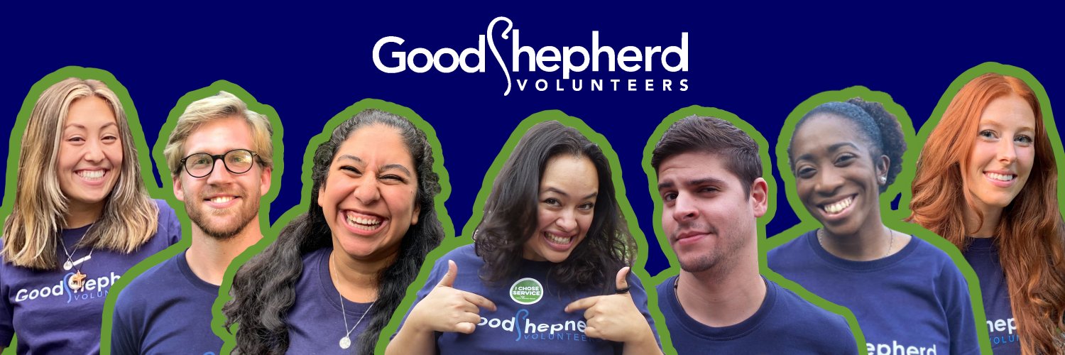 Good Shepherd Volunteers banner