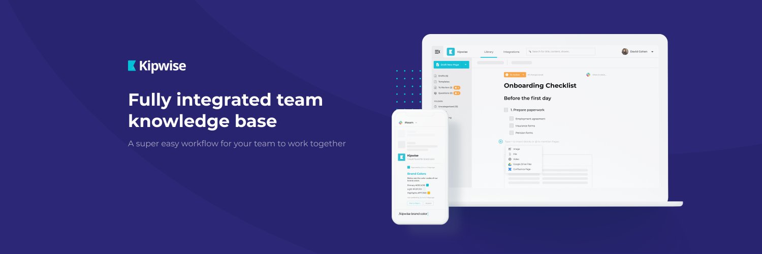 Kipwise banner