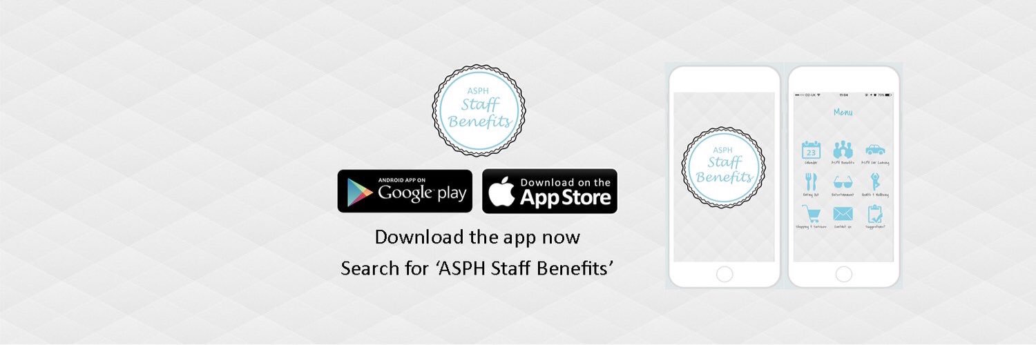 ASPH Staff Benefits banner