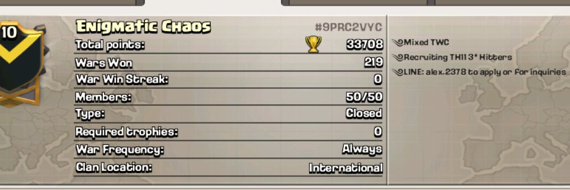 Enigmatic Chaos banner