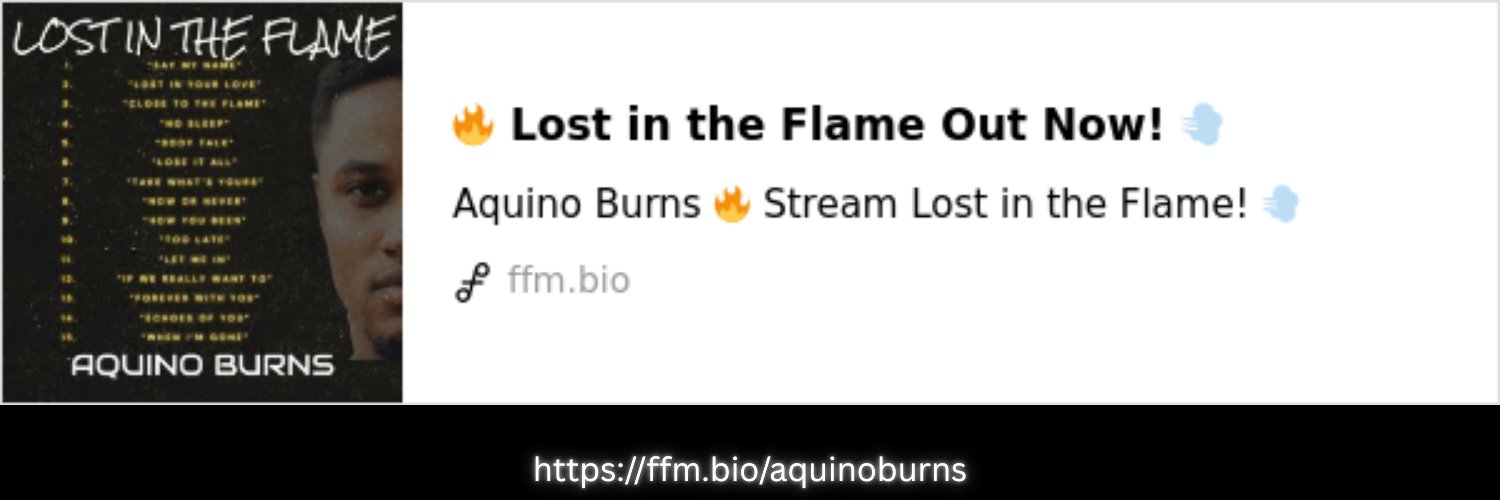 Aquino Burns banner