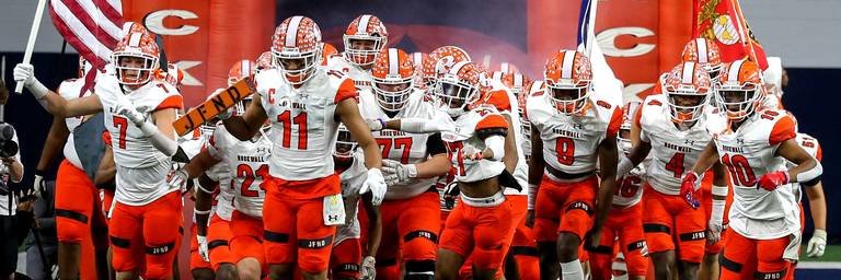 Rockwall Football's banner