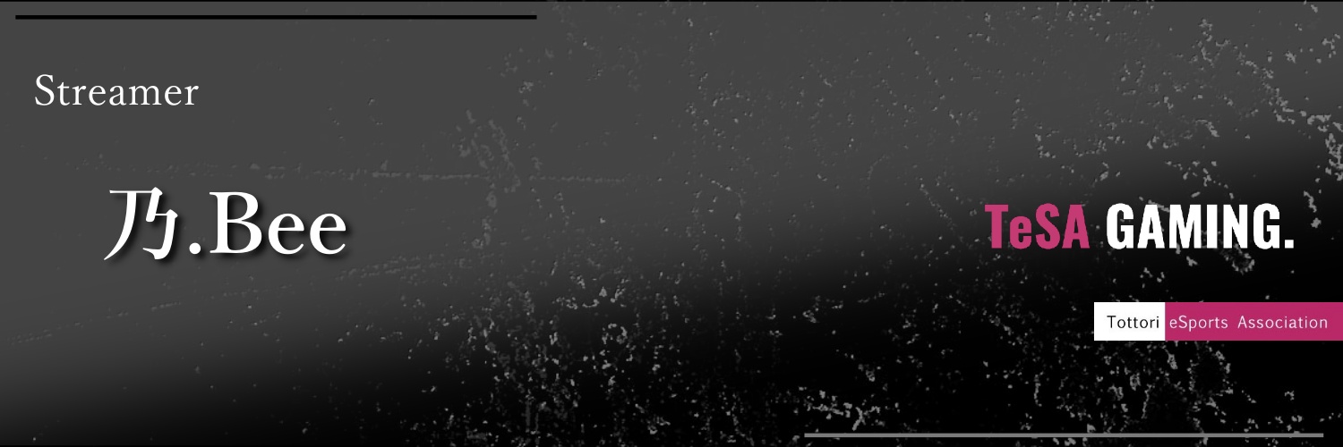 乃.Bee(のびー)🐕👓/TeSA GAMING GF部門 banner