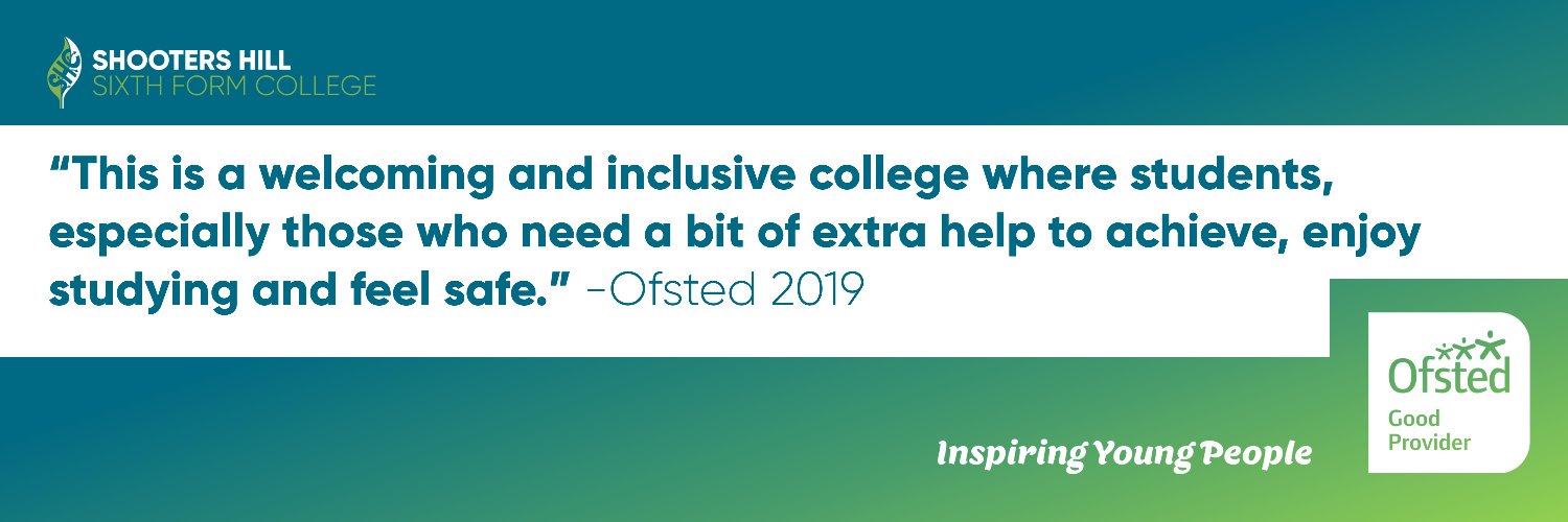 Shooters Hill Sixth Form College banner