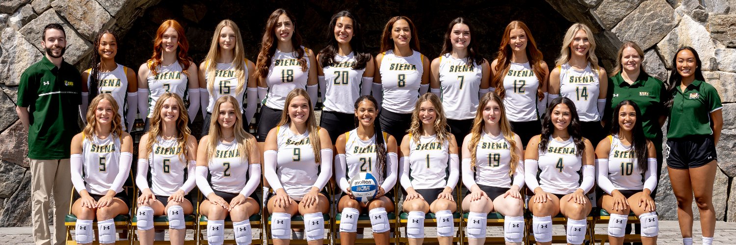 Siena Volleyball banner