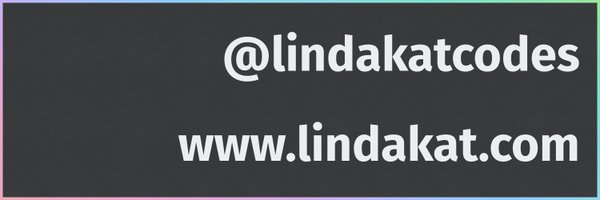 lindakatcodes Profile Banner