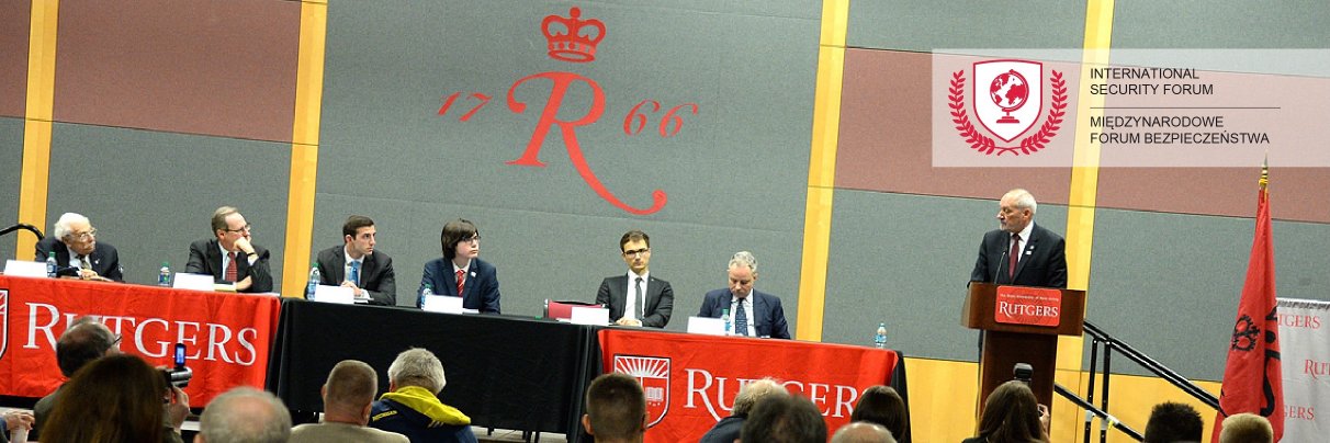 International Security Forum banner