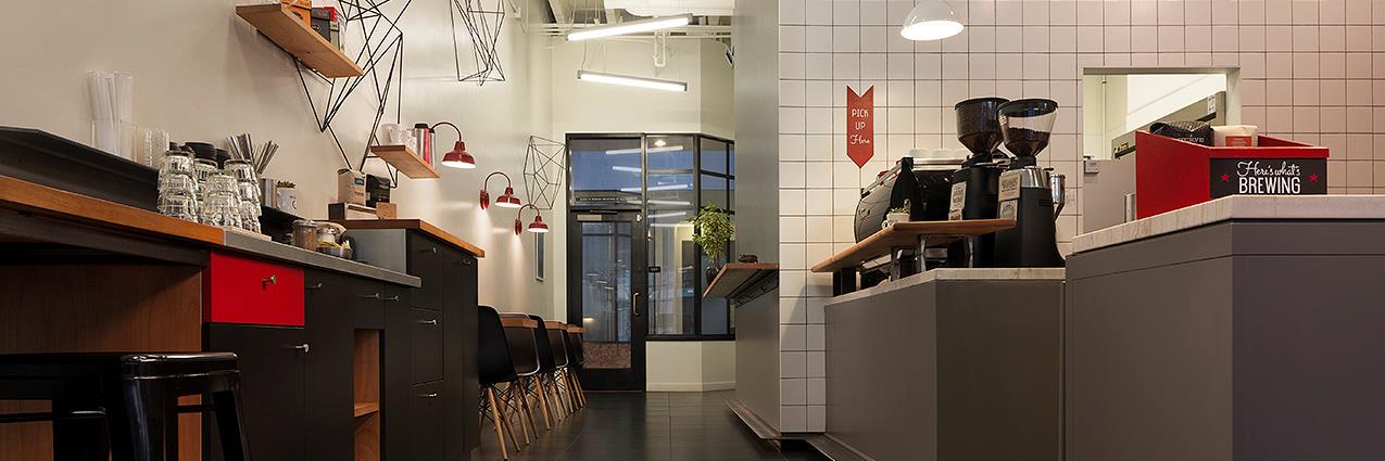 modern coffee banner