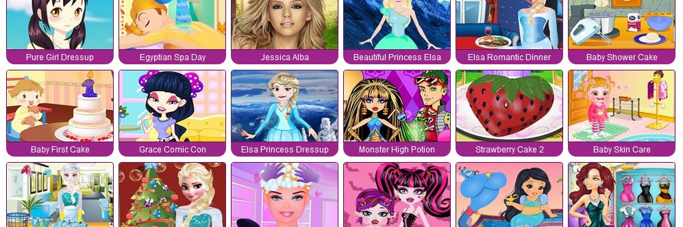 Flash Game Titles banner