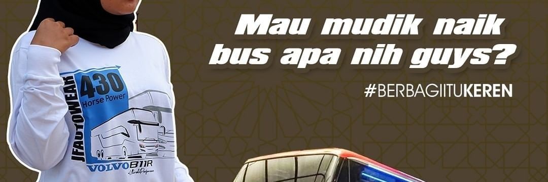 JF Autowear | Kaos Bus Mania banner