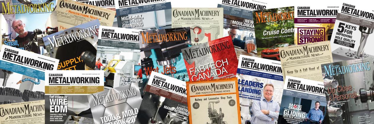 Canadian Metalworking Magazine banner