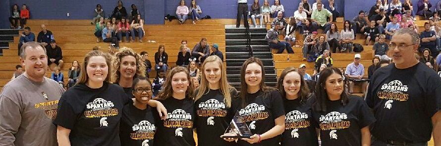 Lady Spartans banner