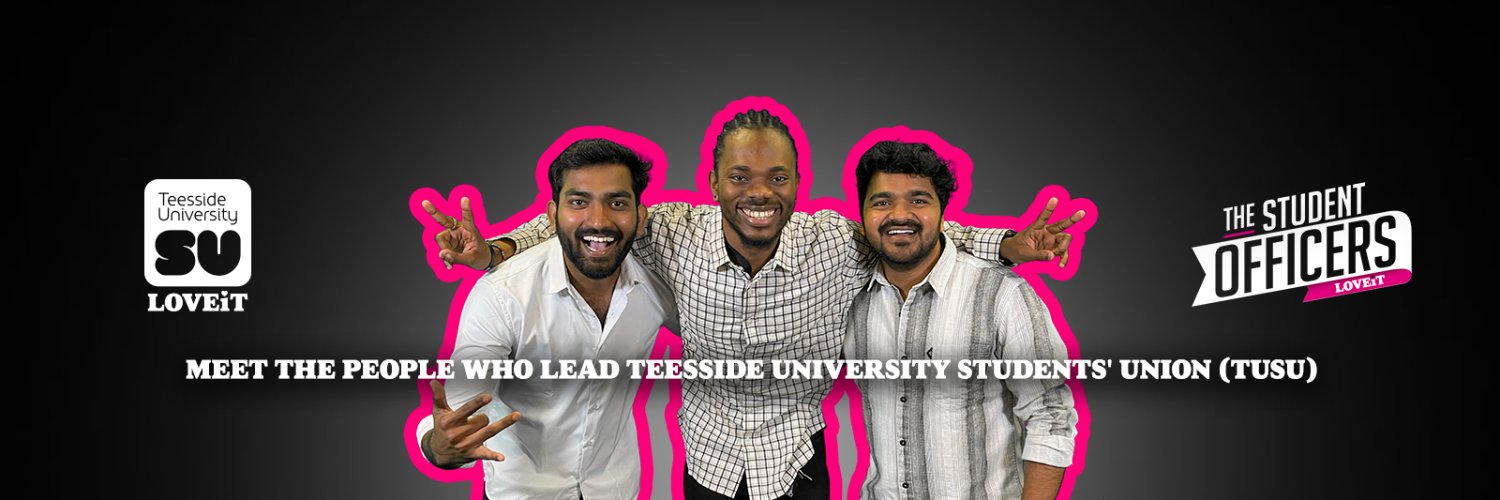 Teesside University Students’ Union (TUSU) banner