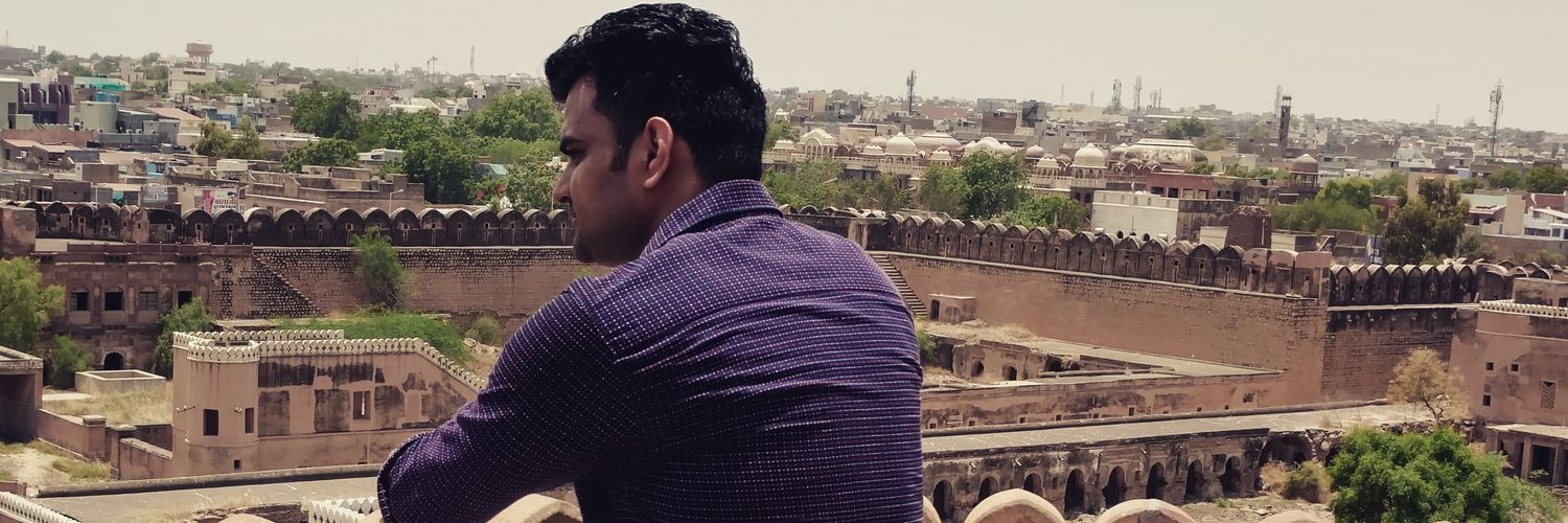 Dhamankur's profile banner image