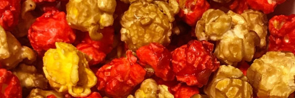 Topsy's Popcorn banner