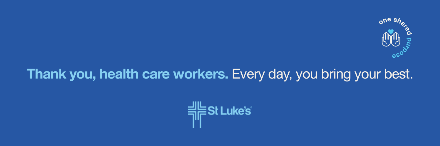 St. Luke's Public Relations banner