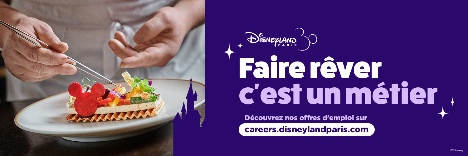 Disneyland Paris Careers banner