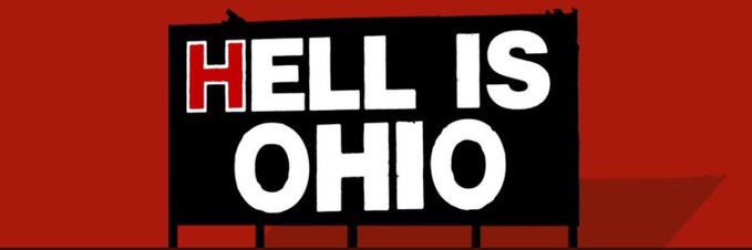 “Mr.Ohio Hate” banner
