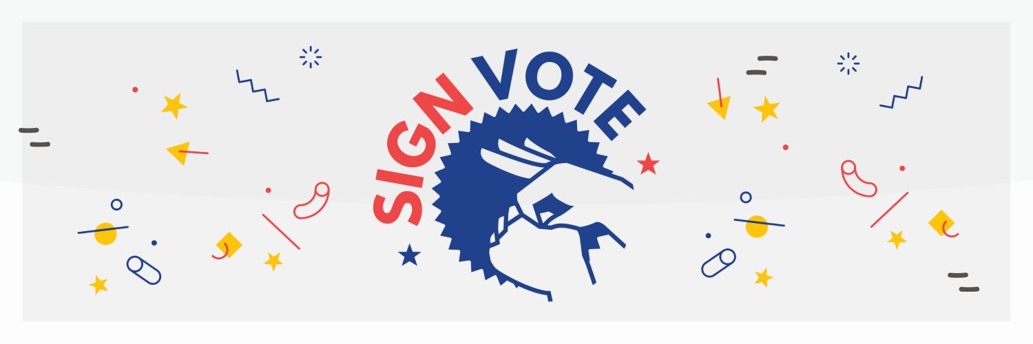 SignVote banner