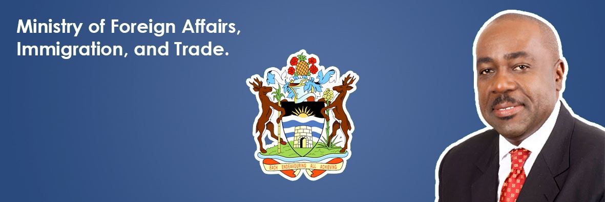 Antigua & Barbuda Foreign Affairs banner