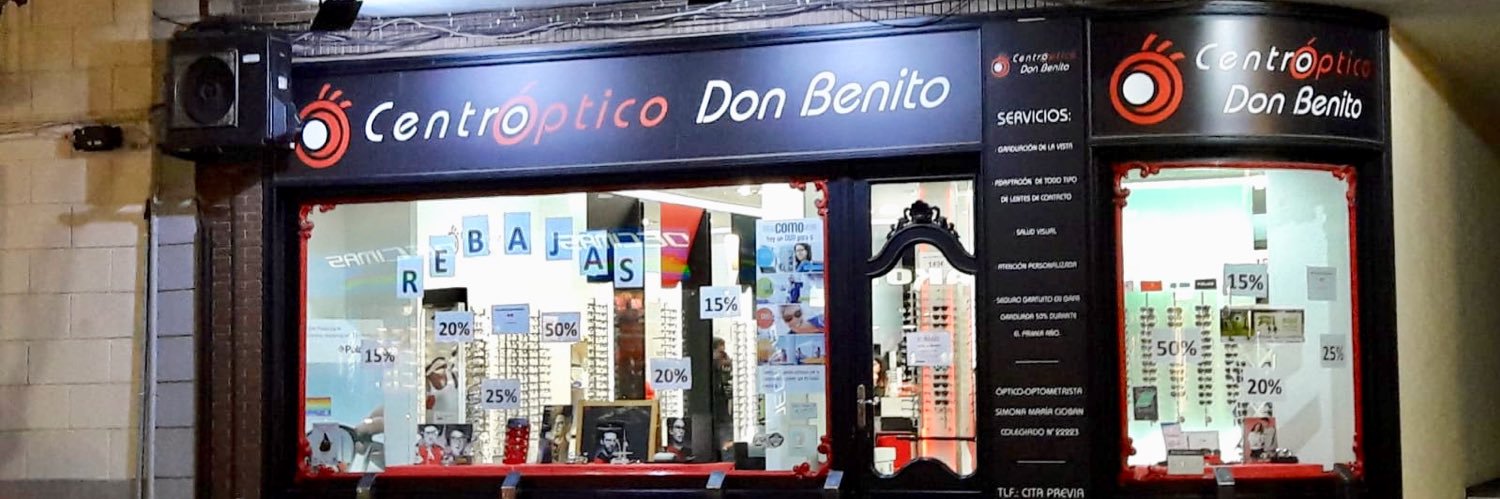 C.Óptico Don Benito banner