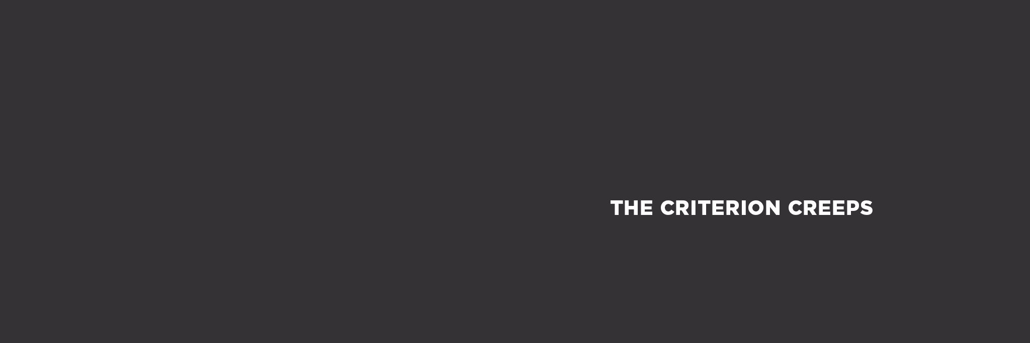 criterioncreeps's profile banner image