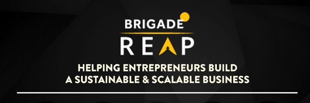 Brigade Real Estate Accelerator Program (REAP) banner