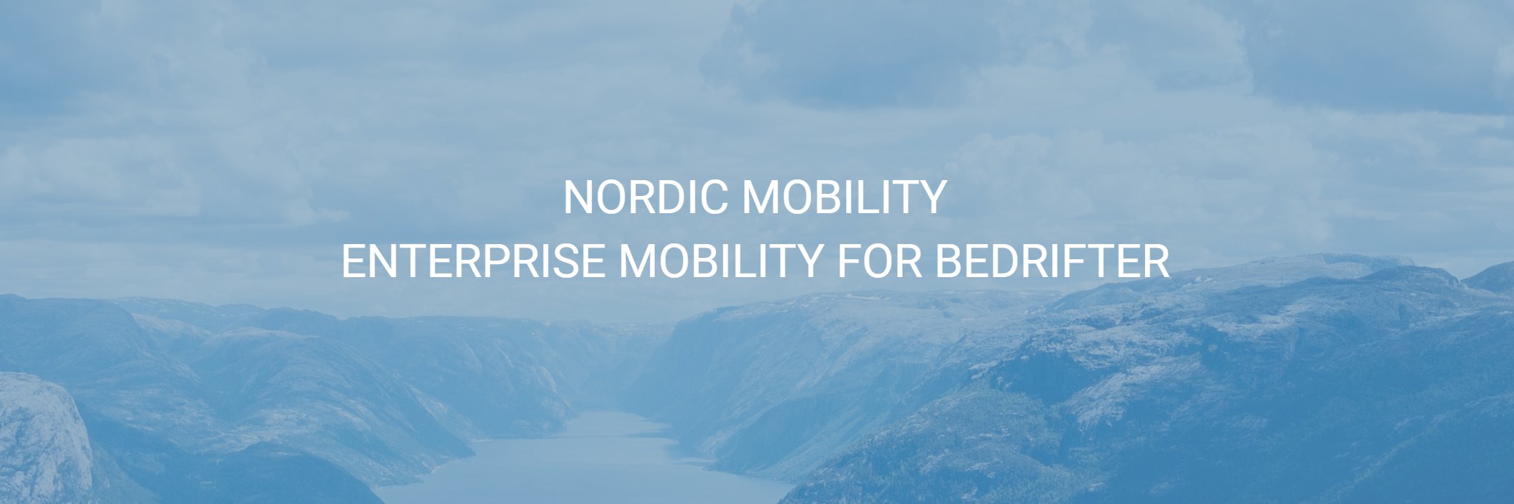 Nordic_Mobility's profile banner image