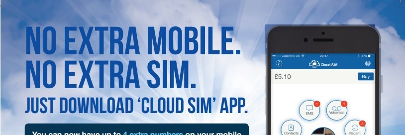 Cloud SIM banner