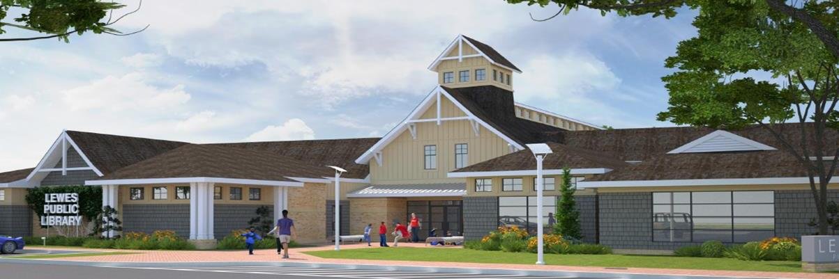 Lewes Library banner