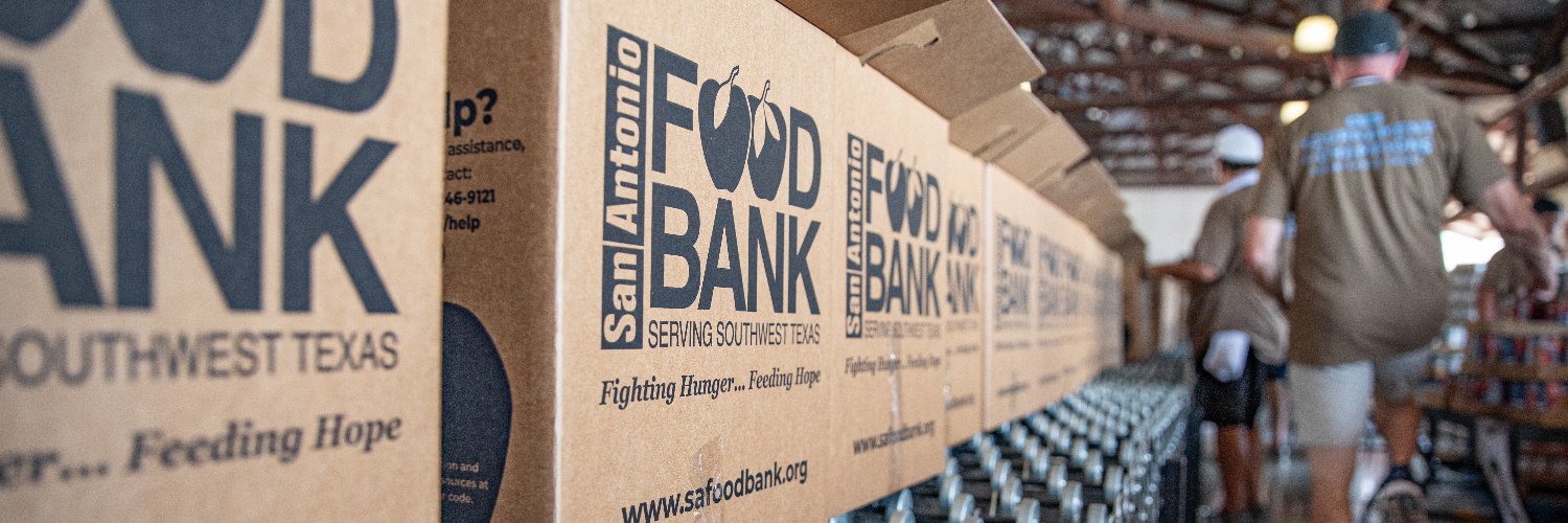 San Antonio Food Bank's banner