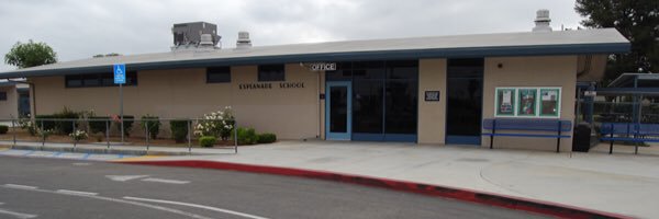 Esplanade Elementary banner