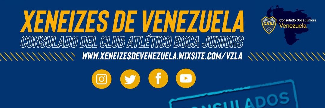 Xeneizes de Venezuela - Consulado CABJ Venezuela banner