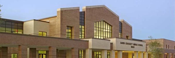 Crockett Middle School banner