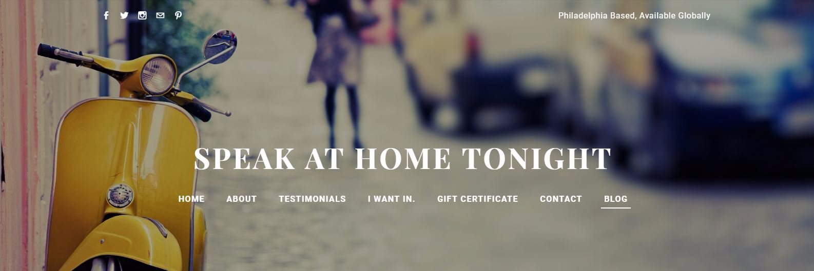 SpeakTonight's profile banner image