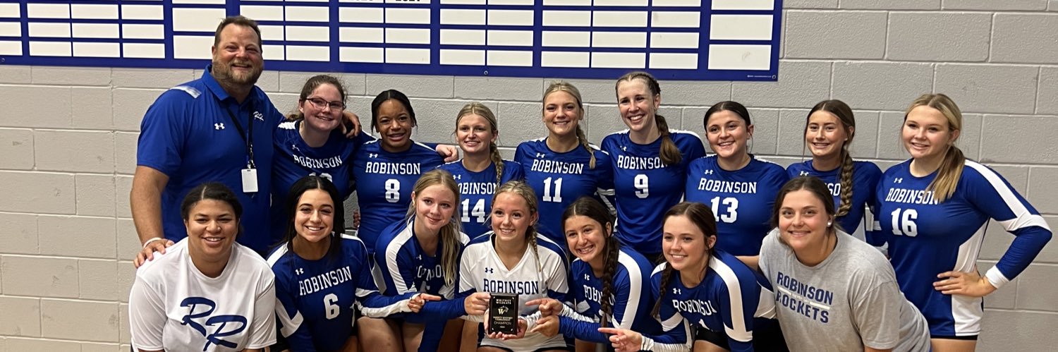 Robinson Volleyball banner
